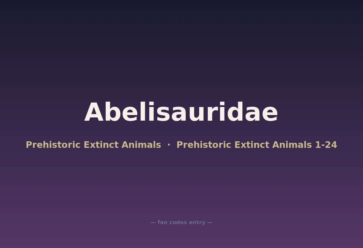 Abelisauridae