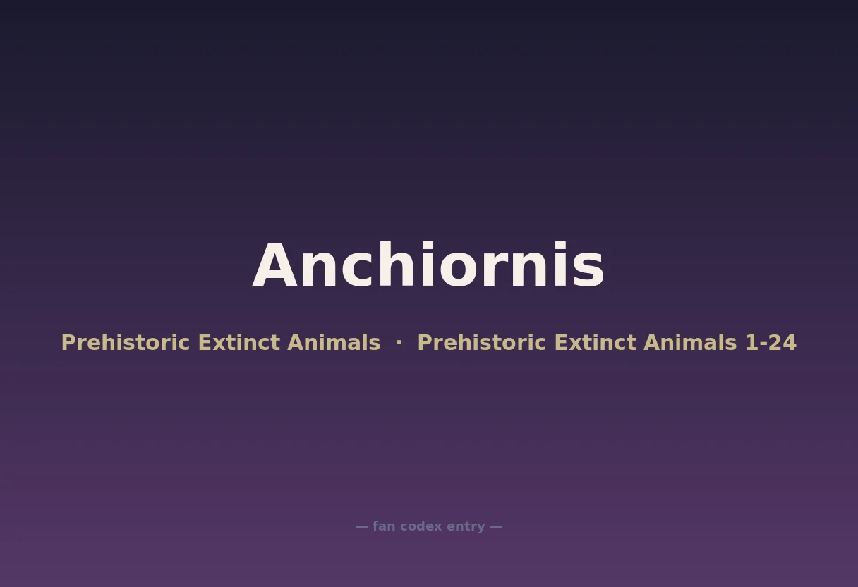 Anchiornis