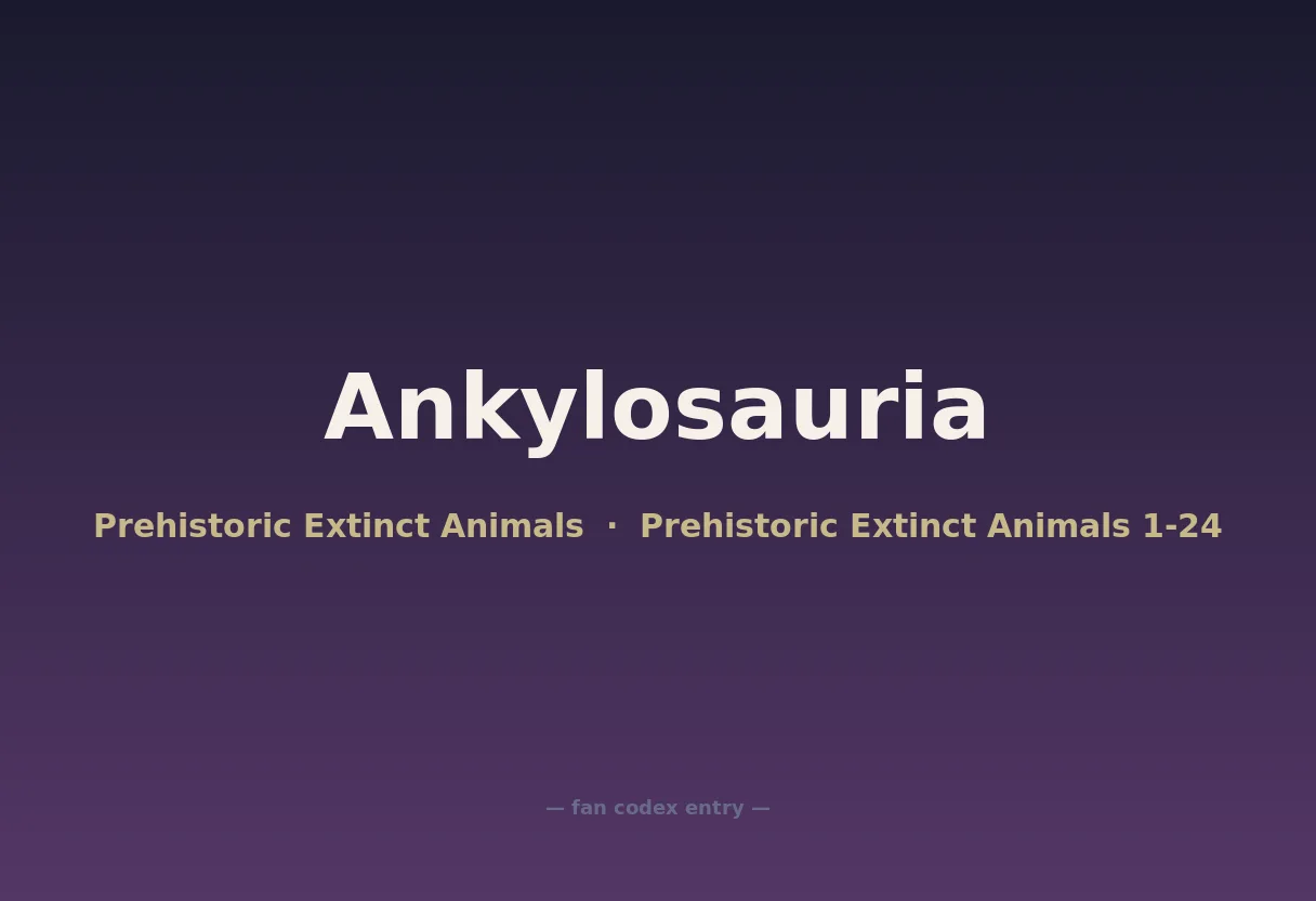Ankylosauria