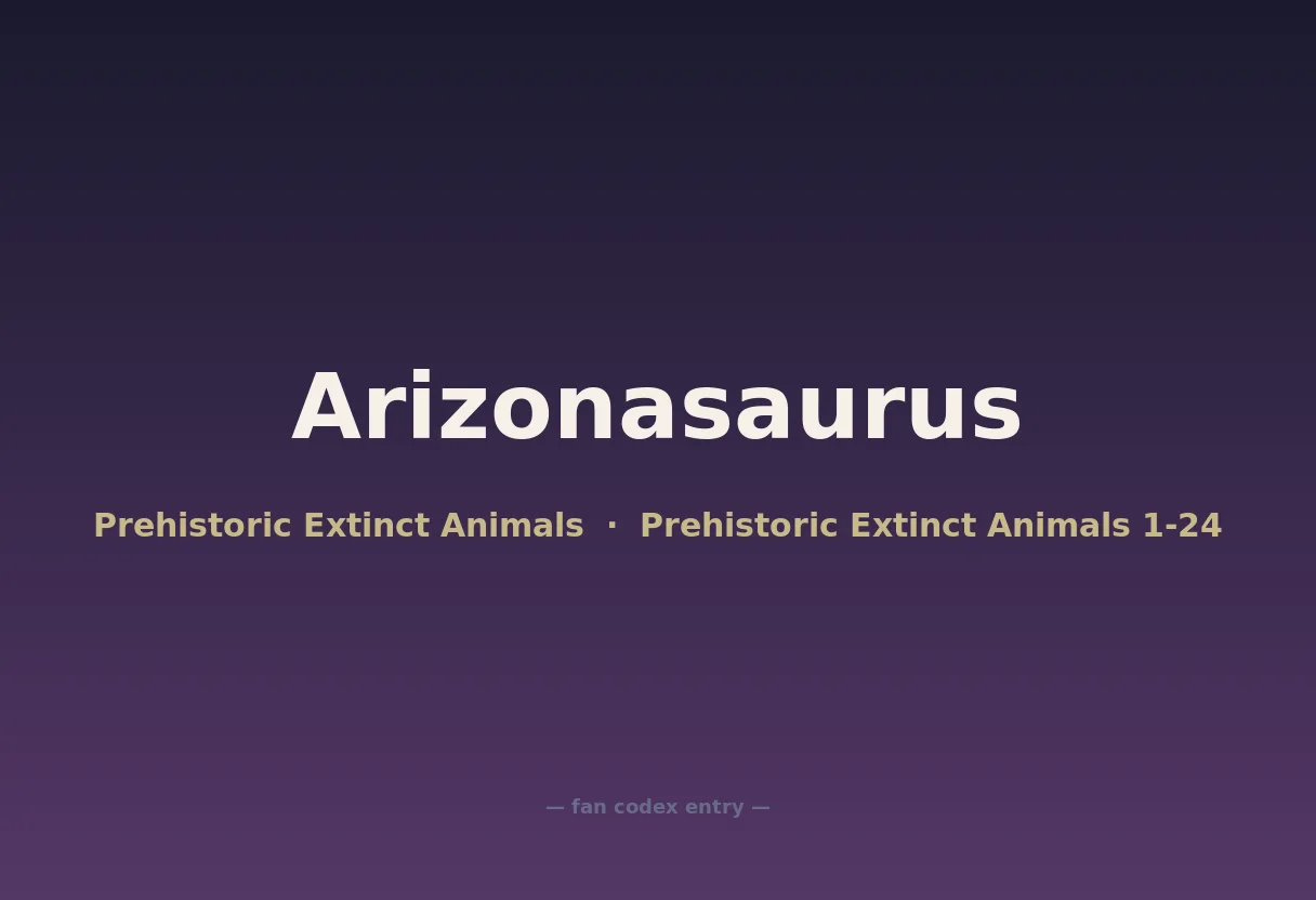 Arizonasaurus