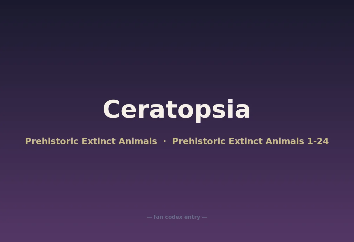 Ceratopsia