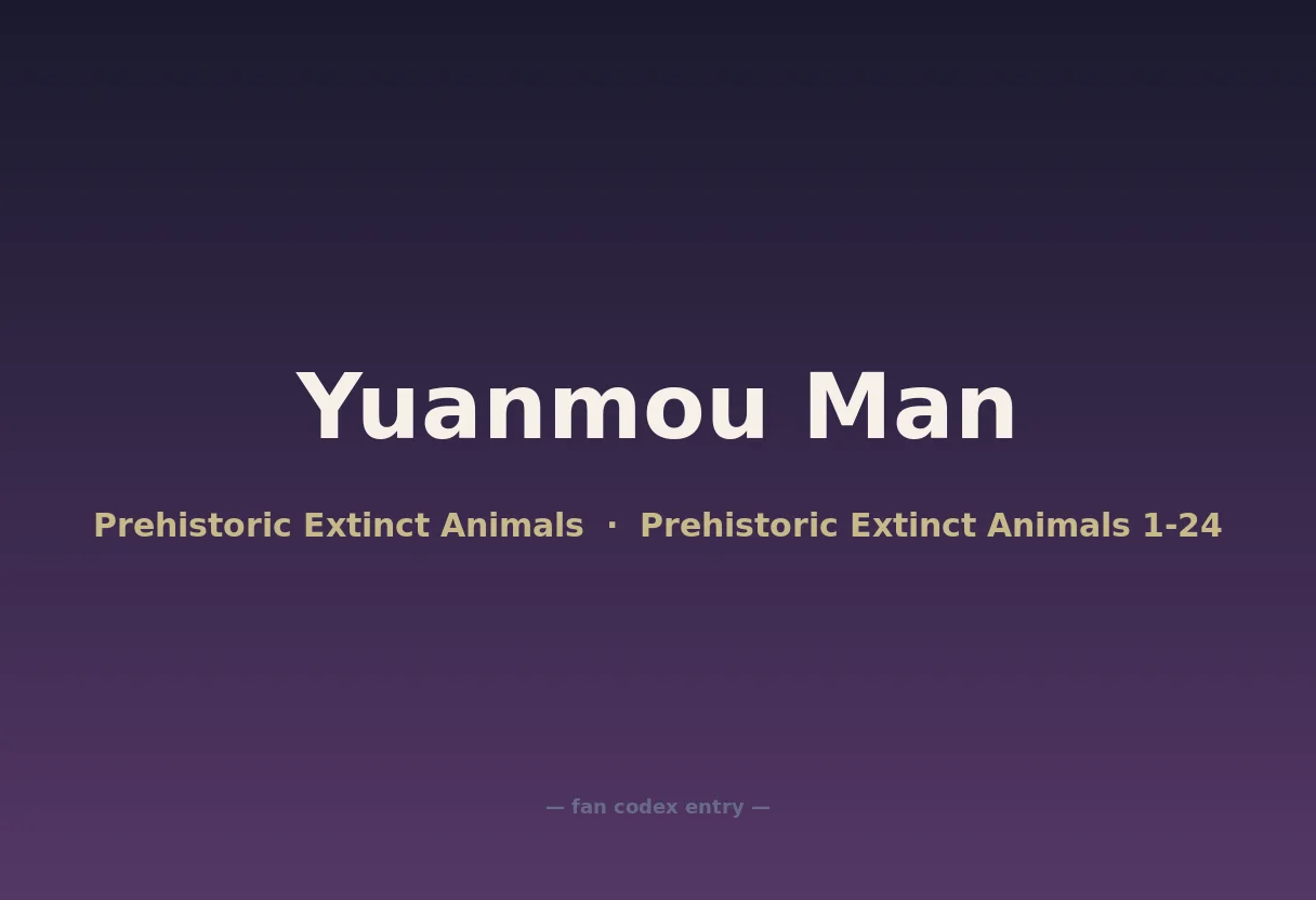 Yuanmou Man