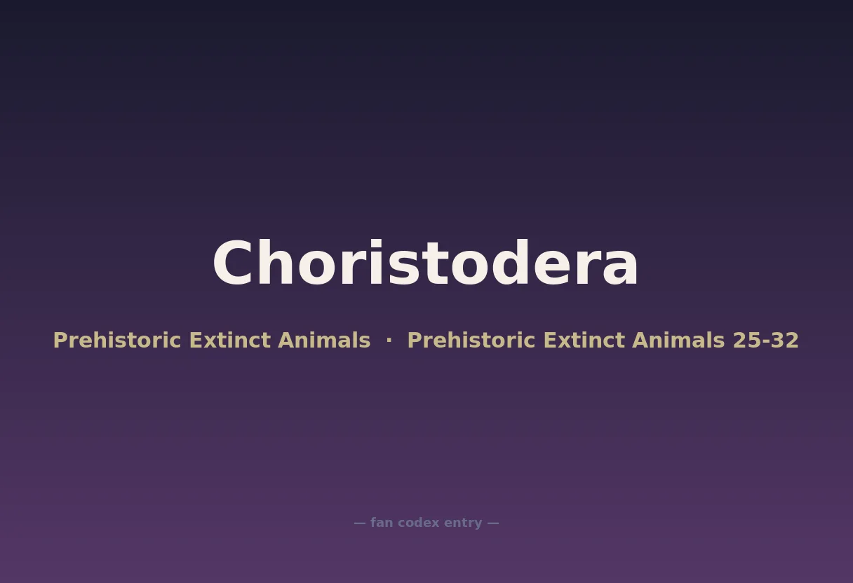 Choristodera