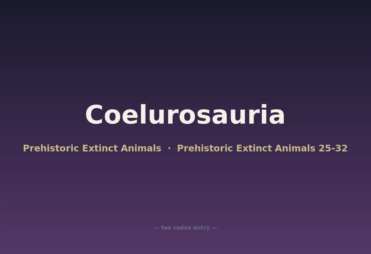 Coelurosauria